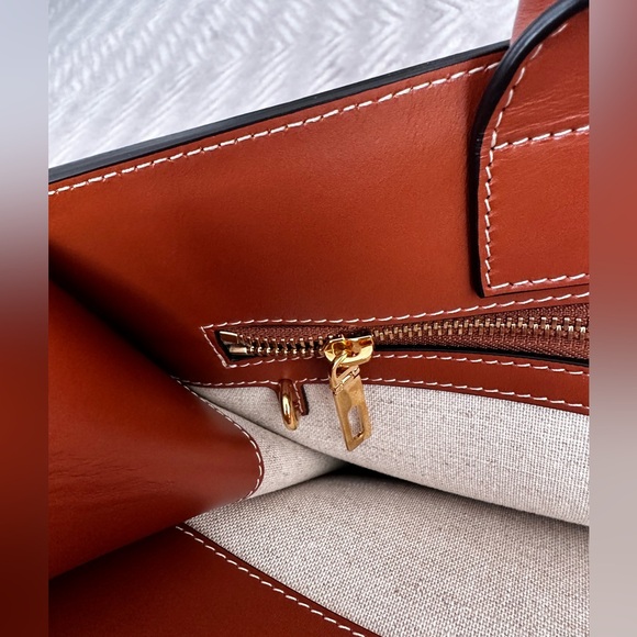 Celine Cabas canvas leather trim tote. New without tag. - Picture 7 of 9